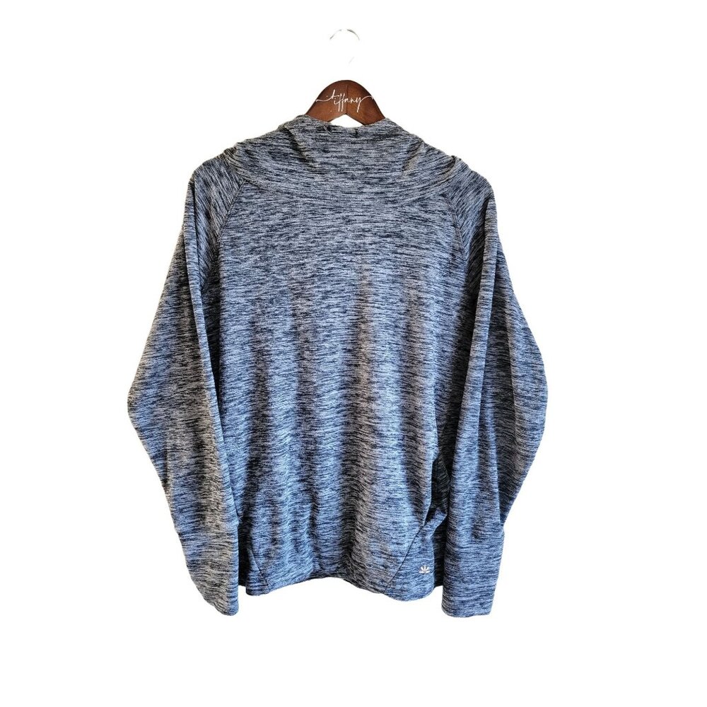 Lukka Grey Funnel Neck Pullover Hoodie Size Medium